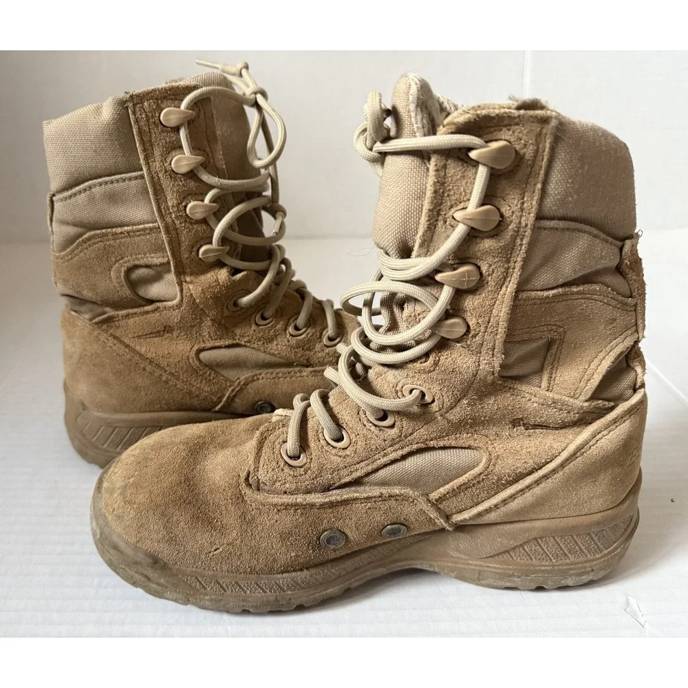 BELLEVILLE - Men's Military Made in‎ USA Leather Combat Boots - Size 4.5R